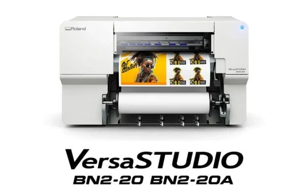 Roland DGA Introduces New VersaSTUDIO BN2 Series Desktop Printer/Cutters
