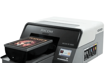 RICOH DTG debuts DTG Printer – Ri 1000X