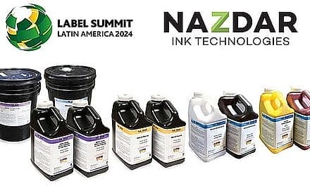 Nazdar Sticks to Ink Innovation at 2024 Latin America Label Summit – Bogota, Colombia