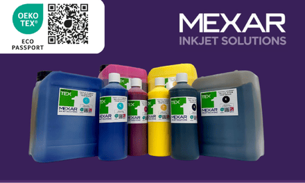 Mexar Limited Awarded OEKO-TEX® ECO PASSPORT Certification for Pigment Textile Inkjet Inks
