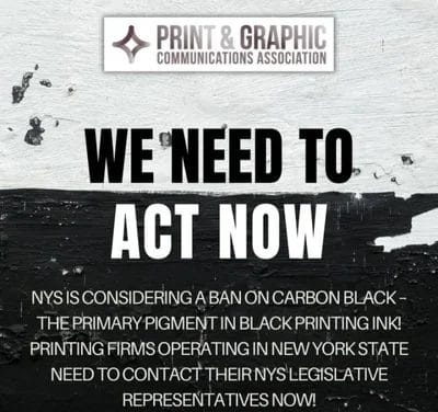 New York State Proposal Threatens Printing and Packaging Industries by Considering Ban on Carbon Black in Inks