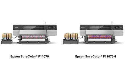Epson Increases Production Efficiency and Productivity for Textile Print Shops with Two New Industrial Dye-Sublimation Printer
