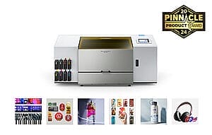 pinnacle award 2024 roland dga versaobject mo 240 benchtop uv flatbed printer with application images
